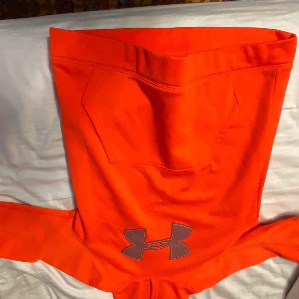 Red-Orange Under Armour Sweatshirt